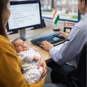 Newborn Birth Registration & First Indian Passport Sevice in UK
